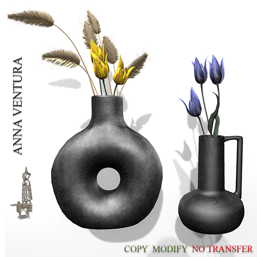 Second Life Marketplace A.V. with tulips in a decorative